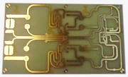 BUF-04 PCB gold plated tracer side